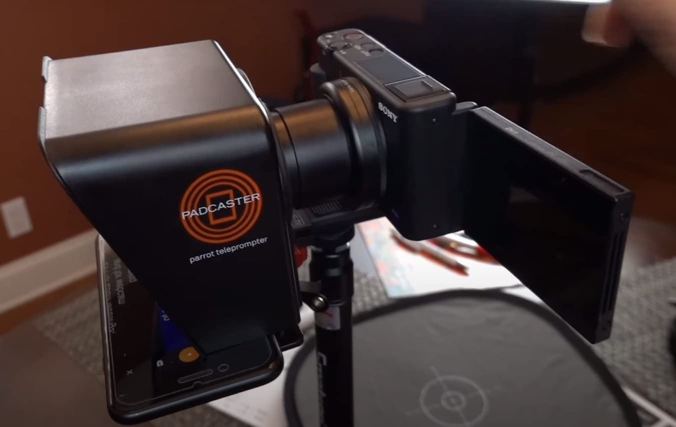 Adaptateur Came-TV avec filetage annulaire de 52 mm pour filtre et objectif pour Sony ZV-1 ZV-1F RX100M7 ou Canon G7X Mark III Serie pour Padcaster Parrot Teleprompter Desview T3 T2