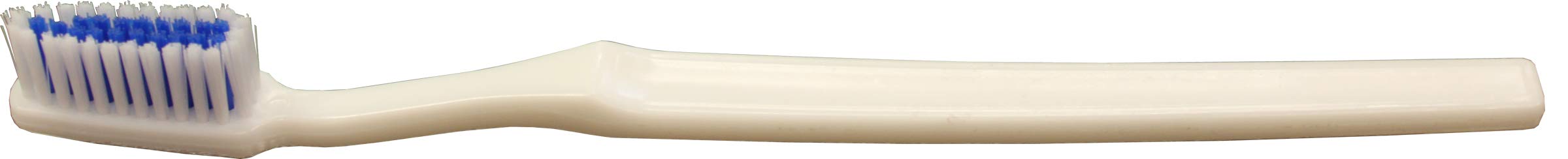 Freshmint Individually Wrapped Premium 43 Tuft Adult Toothbrush in polybag Multi Colored Soft Nylon Bristles