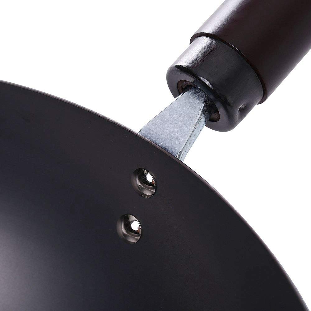 Amazon.com: River Light Iron Stir Fry Pot, Old Type, Extreme 11.8