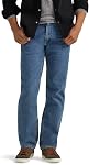 Wrangler Authentics Mens Big & Tall Regular Fit Comfort Flex Waist JeanJeans