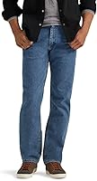 Vista 1 de Wrangler Authentics - Jeans de ajuste estándar y cintura Comfort Flex para hombre