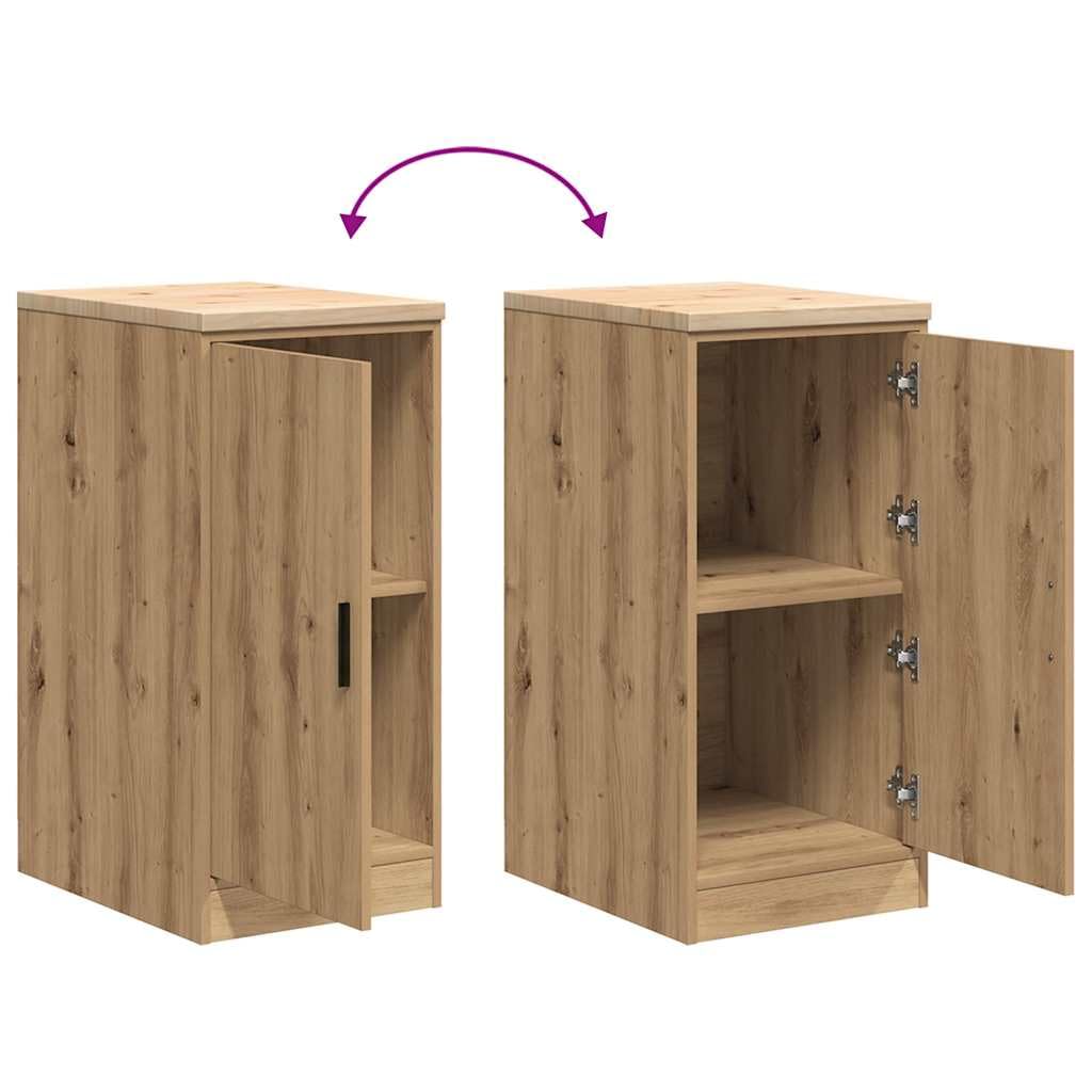vidaXL Garagen-Aufbewahrungsschrank Artisan-Eiche Massivholz Kiefer, Schrank, Werkzeugschrank, Lagerschrank, Garagenschrank, Aufbewahrungsschrank