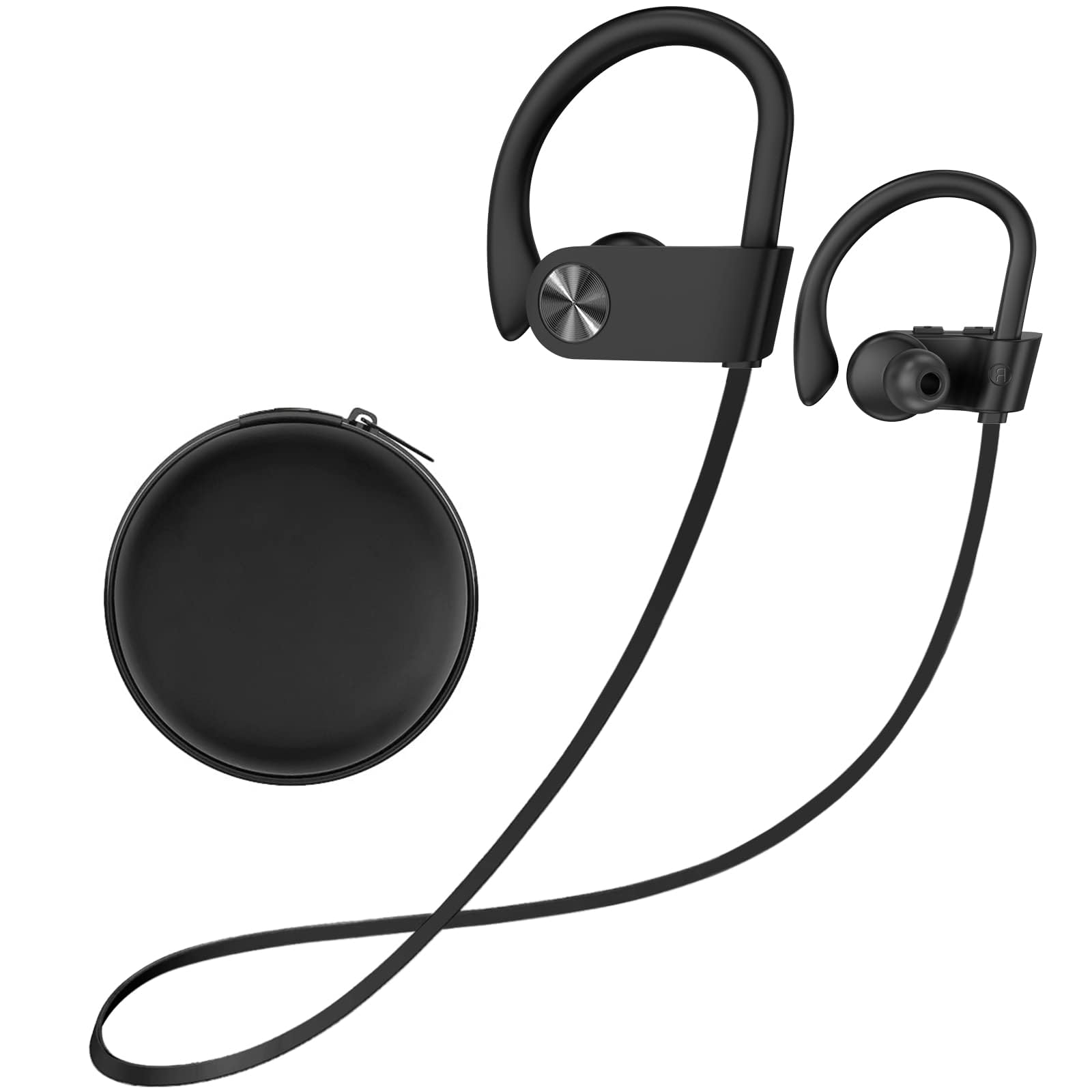 Bluetooth 5.3 Headphones, Wireless Sports In-Ear Earbuds IPX7 Waterproof