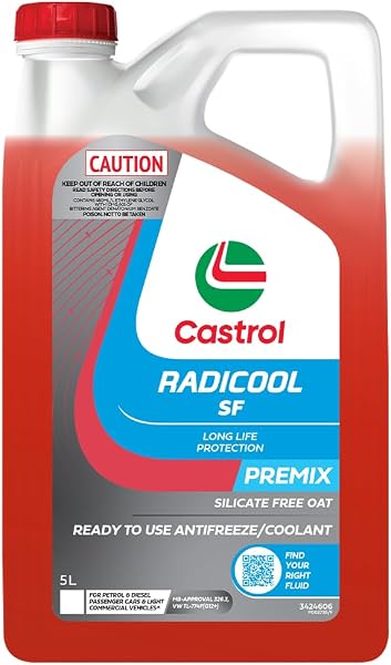 Castrol 3424606 Radicool SF Premix Coolant with Long Life Technology
