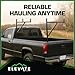 Elevate Outdoor TLR Pickup Truck Ladder Rack with Removable Support Arms - 250 lb Cap