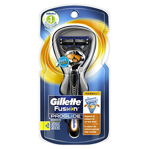 Gillette Fusion ProGlide Men's Razor with Flexball Handle Technology + 2 Razor Blade Refills -  P&G, 317365