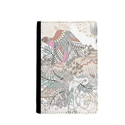 Protégez votre passeport oiseau ukiyo-e contre l'usure et les déchirures