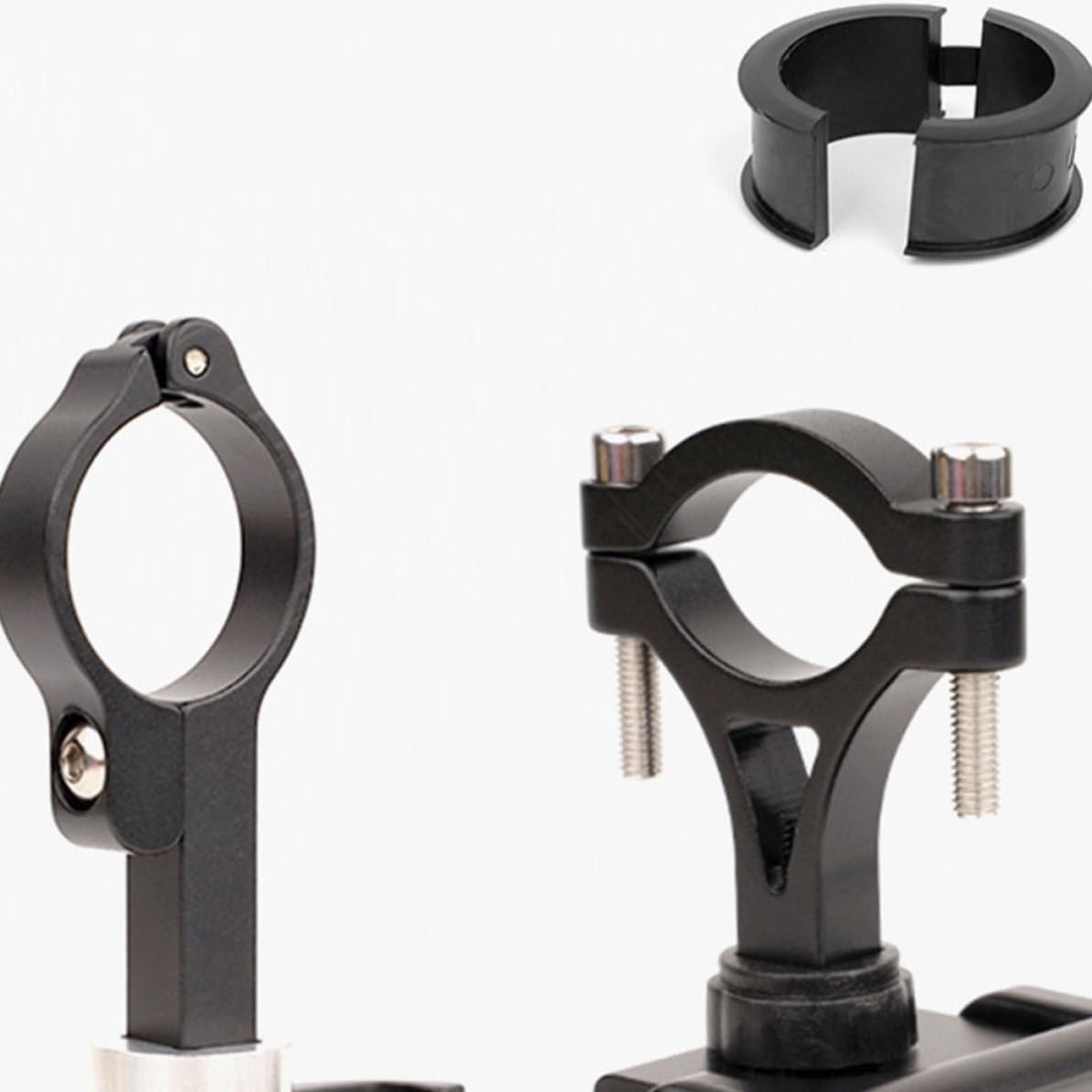 Rotatable Phone Holder for Bikes with Aluminum Alloy Material and Rock-Steady Design, Easy to Install Bike Handle Bar Phone Support for Motorcycle and Bicycle Navigation