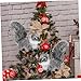 OUNONA Realistic Plush Squirrel Ornament Small Furry Animal Figurine for Desktop Decor and Photography Props Cute Grey Micro Landscape Decoration and Gift