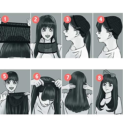 Rbenxia QWQWE Curly Cosplay Wig Long Hair Heat Resistant Spiral Costume Wigs Anime Fashion Wavy Curly Cosplay Daily Party Purple 32 Inch 80Cm thumb #6