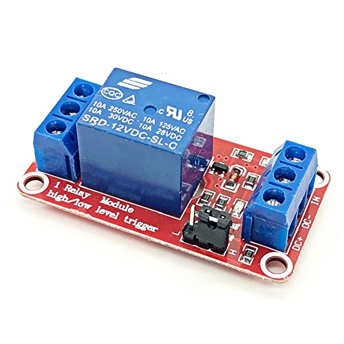 Module de relais 1 canal DC 12V éliminez les crashs de tension avec l'optocoupleur intégré