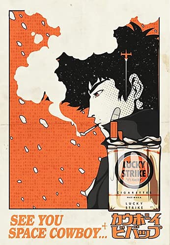 Cowboy Bebop Poster - 170GSM 12x18 Unframed Multicolor Perfect for your Wall HOMEDECORE594