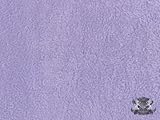Fleece Blanket Solid Fabric Sold by The Yard (Lilac)