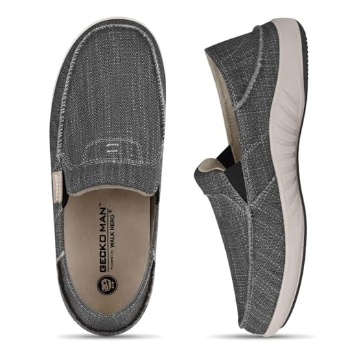 Mens Slip On Arch Support Shoes