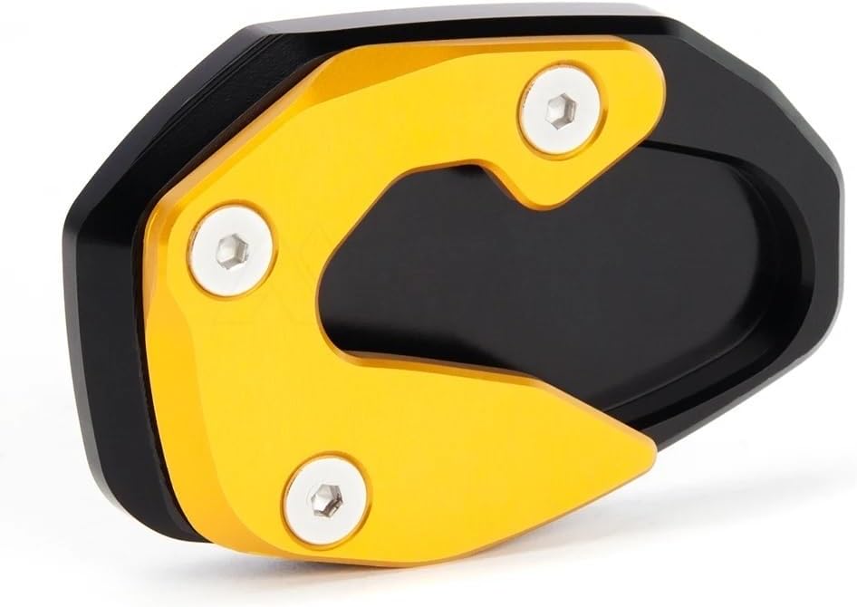 Motorcycle Foot Plate Pad KRV180 2021 Motorcycle CNC Aluminum Kickstand Kick Side Stand Extension Pad Support Enlarger Plate Cover for K&YMCO KRV 180 2022