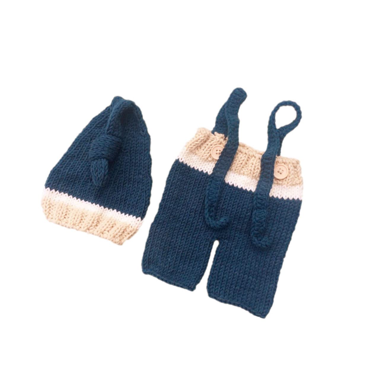 DOITOOL 3 Piezas De Accesorios para Fotos De Bebés Recién Nacidos Vestido De Punto Ropa para Bebés De 0 A 3 Meses.