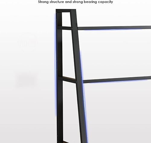 Miniatura 5 de Estantería de escritorio ajustable  Estantería de escalera para escritorio de computadora, estantería multiusos de 12 niveles, estante organizador