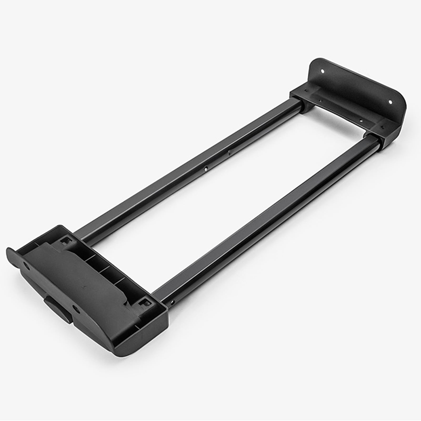 Gepäck-Teleskopgriff, Metall, Schwarz, Koffergriff, Reisegepäck, Koffergriff-Ersatzteil
