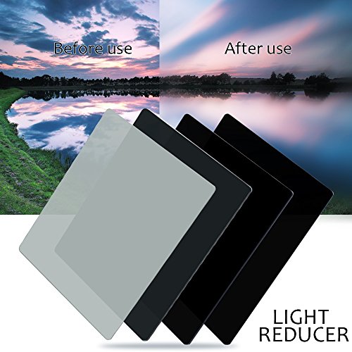 Docooler Profissional Densidade Neutra Universal Nd2 4 8 16 Kit De Filtro Para Cokin P Set Slr Dslr