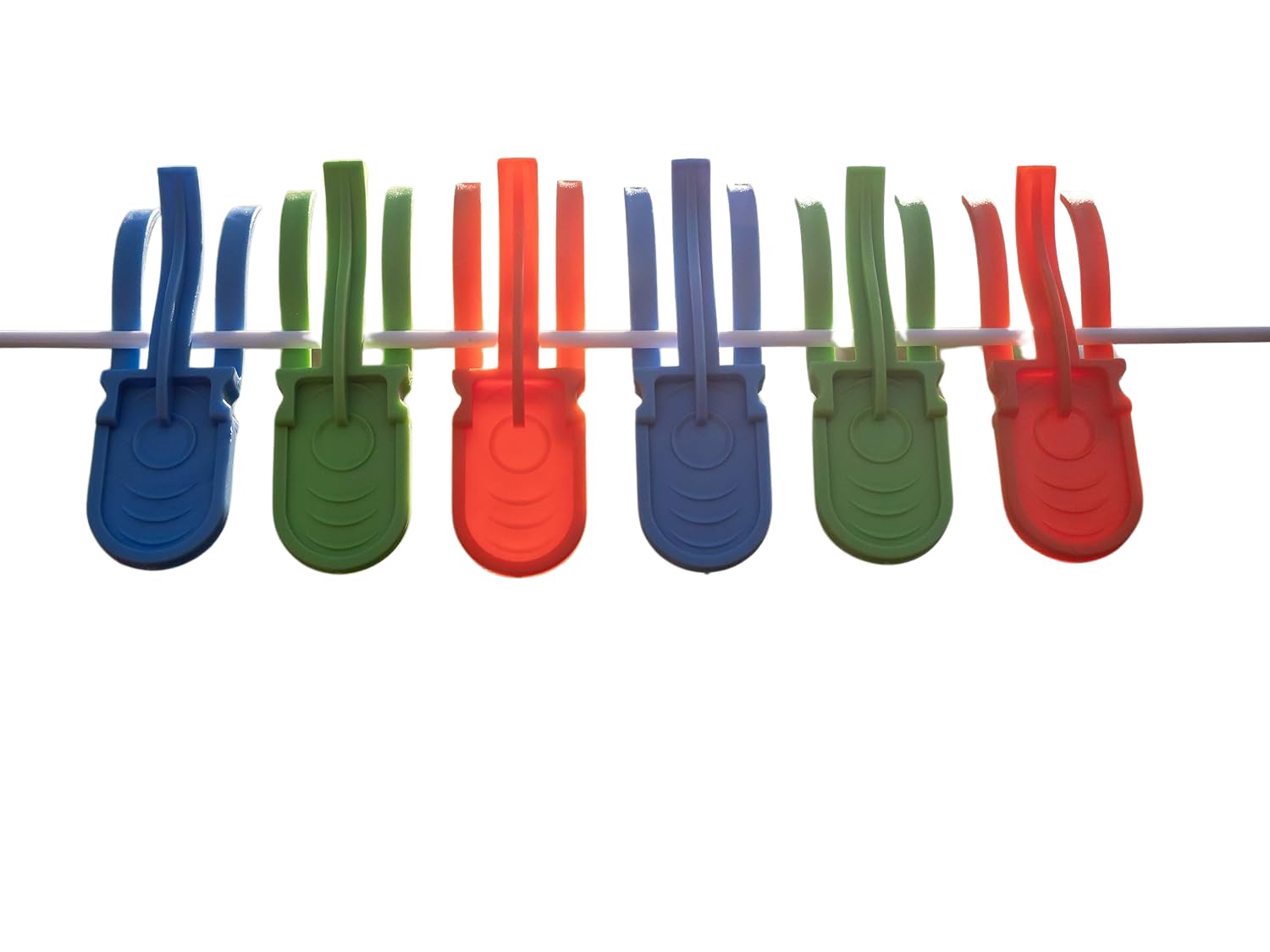 Bloom in Box Storm Eco Pegs - EXTRA STRONG WINDPROOF CLOTHES PEGS for Washing Line - Weatherproof Outdoor Clothes Clips, Multipurpose Recycled Pegs (Mixed, 40 Pack)