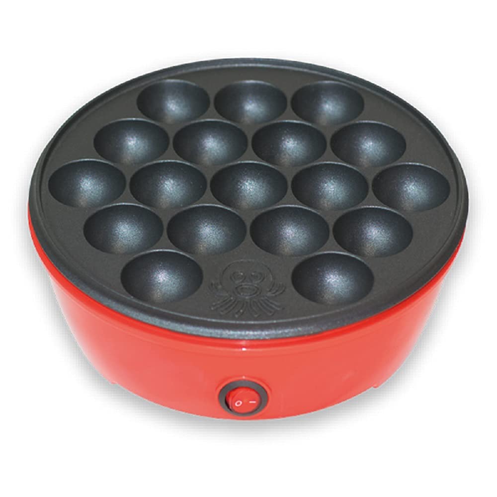 Amazon | たこやき器 [品番]08-1201 COK-E-T65-AH-R | オーム（OHM