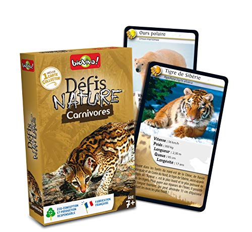 51IojBJoLqL Bioviva DEFIS NATURE - CARNIVORES, 7 ans à 99 ans