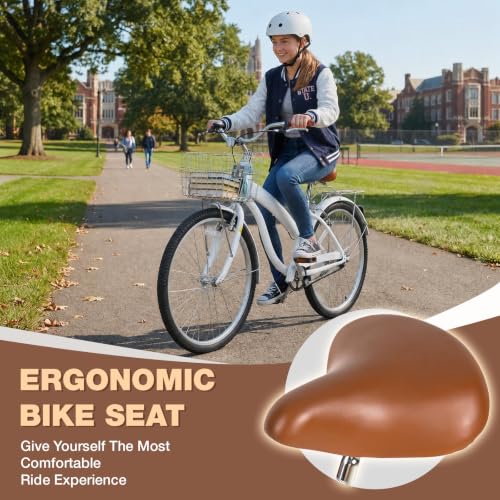 Yventix 24-Inch Cruiser Bike