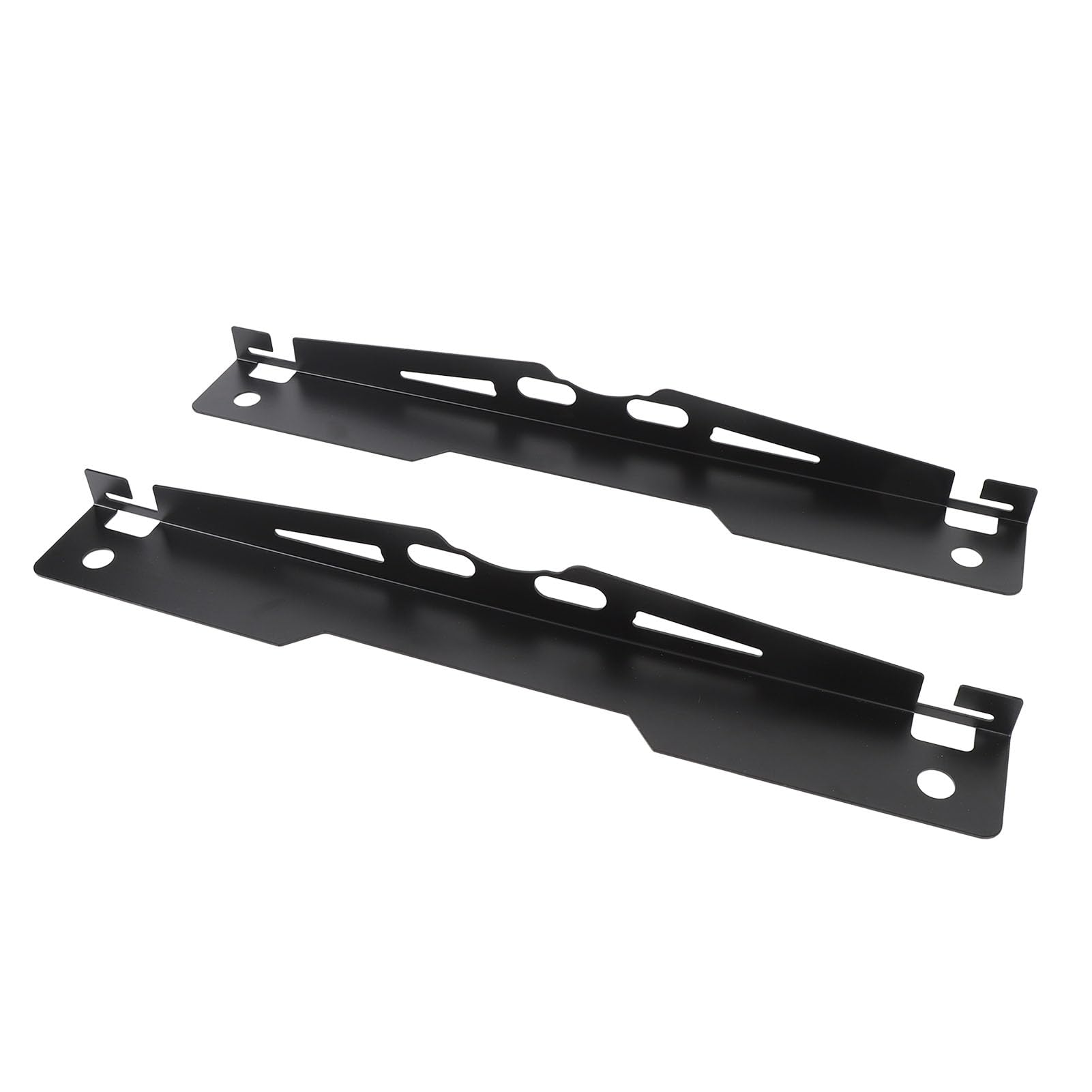 Piastra per Strumenti di Allineamento Ruote Strumento di Misurazione Accurata in Ferro per SUV ATV UTV, di Allineamento Semplificato per Meccanica Fai-da-Te, Nero, 2 Pezzi