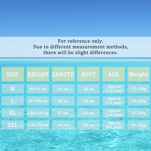 Digirlsor Toddler Baby Girls Float Suit Kids One Piece Swimsuit Strawberry Buoyancy Swimwear Bathing Suit,1-6 Years (TagXL/3-4 years, pink/rainbow)