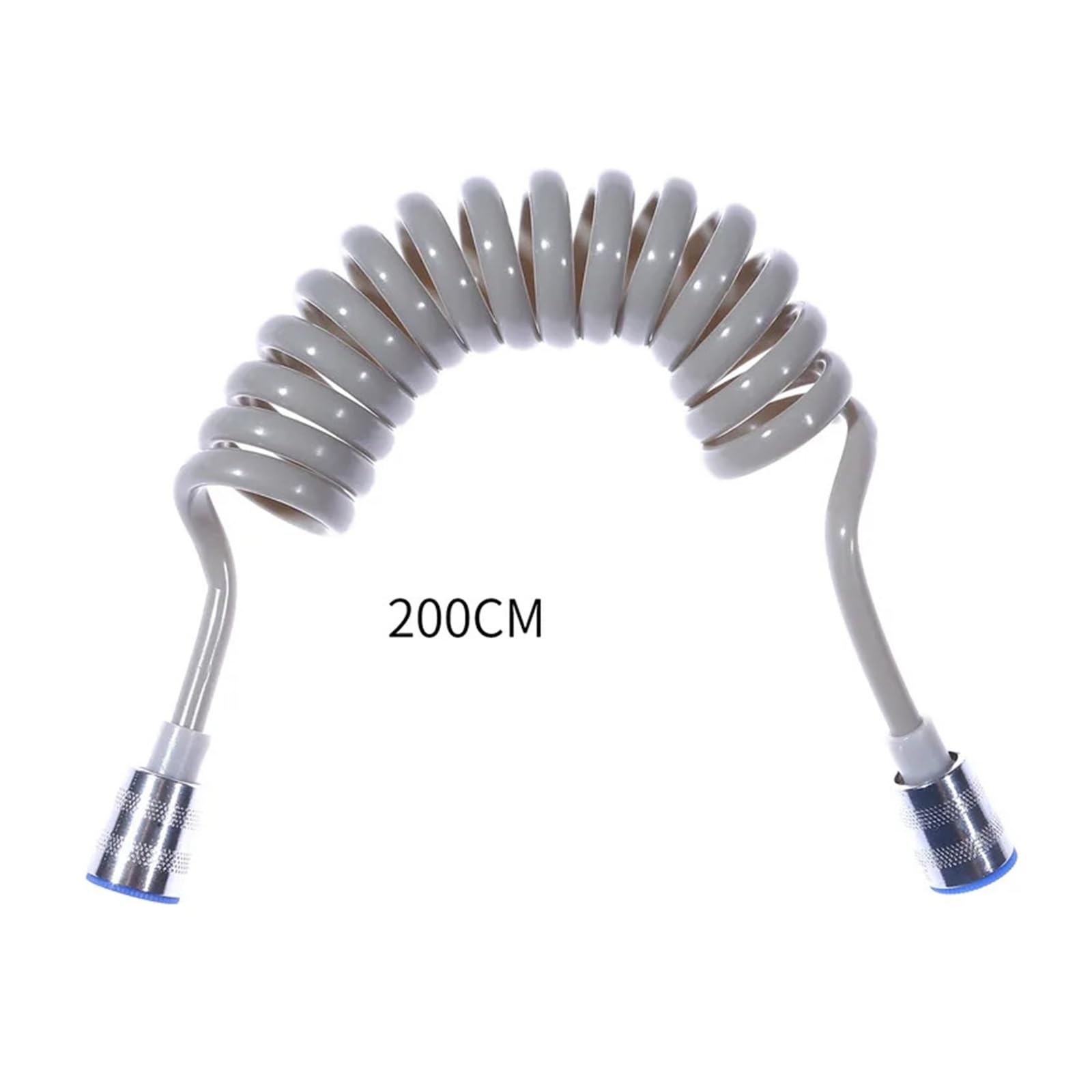 Manguera de ducha flexible para línea telefónica, manguera de fontanería de agua de manantial de 2 m para baño, inodoro, bidé, rociador, accesorios