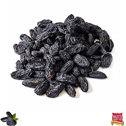 Image of Nuts About You BLACK RAISIN, 250 g | 100% Natural | Premium | Kali Drakh (Pack of 3)