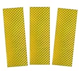 WTP Fishing Lure Tape with Reflective Fish Scales, Made in USA, 3pcs- 2' X 6' Holographic Fishing Lure Stickers Flashing Fishing Lure (Chartreuse Fish Scale #37 2x6 3 PK)