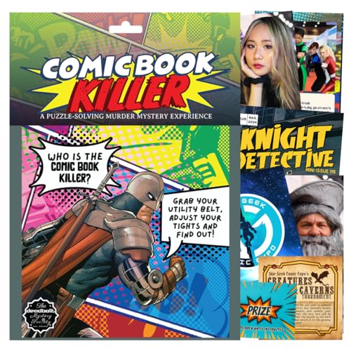 Comic Book Killer - Juego de mesa Murder Mystery miniatura 1