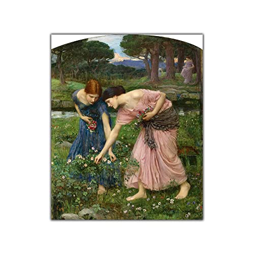 Kit peinture 5D William Waterhouse Gather Ye Rosebuds strass complet 50x60 cm