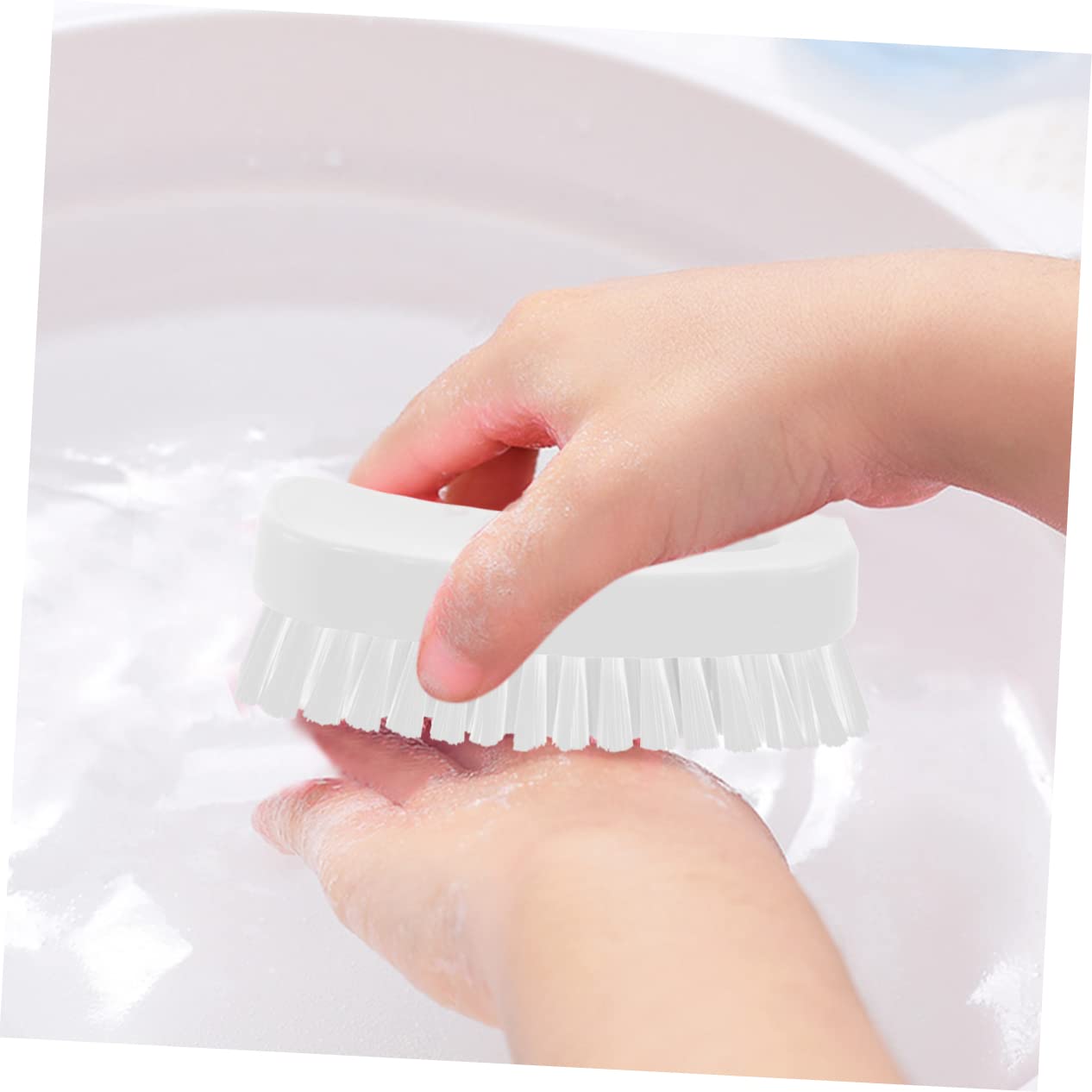 Healvian 3pezzi Spazzola Per Unghie Morbido Di Spazzole Per Pulizia Unghie e Piedi Per Ufficio e Bagno Manici Ergonomici Per Comfort Ottimale