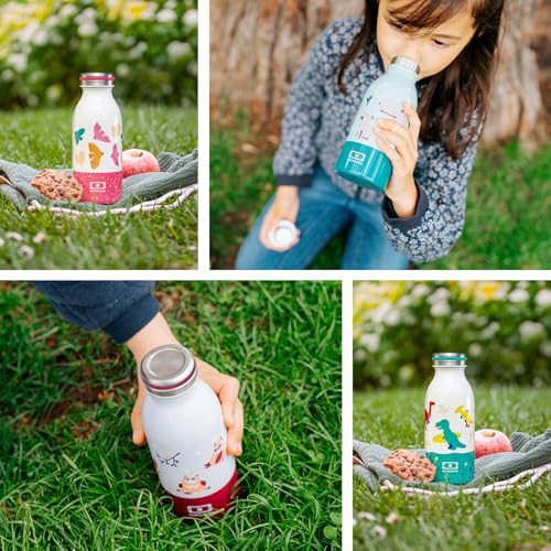 Gourde isotherme enfant 350 ml MONBENTO MB Cooly rose