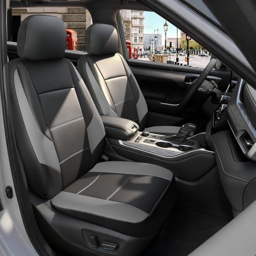 GIANT PANDA Full Set Seat Covers for Toyota RAV4, Corolla (2013-2...