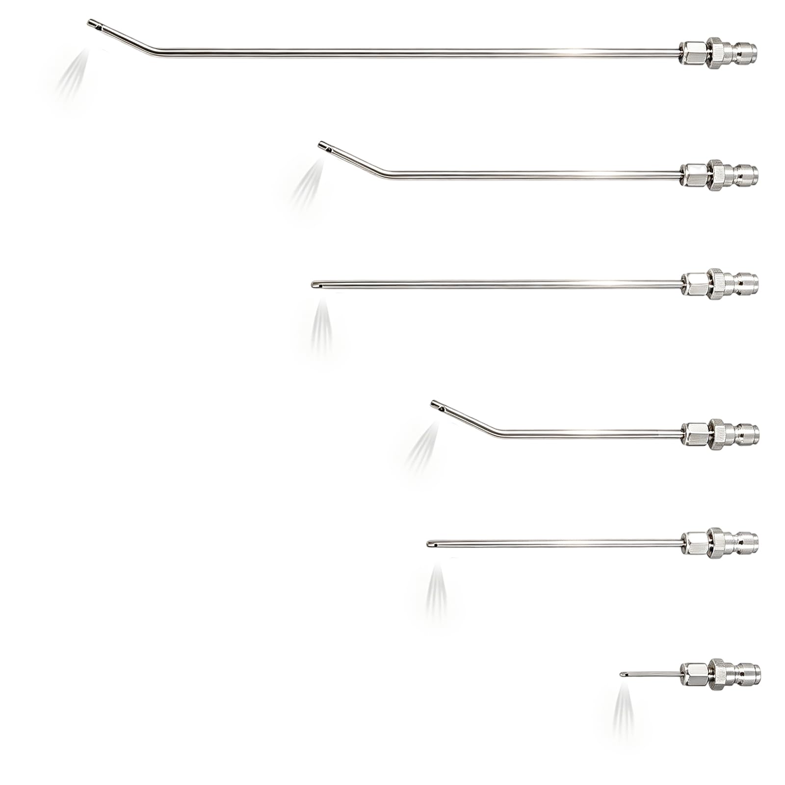 Kalttoy Multicolor 6Pcs High Pressure Needle Set For Washing Machine And Ac Maintenance Resistant Sprinkle Tips