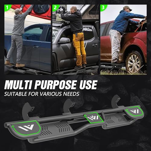 Estribos Laterales para Nissan Frontier Crew Cab 2005-2025 miniatura 4
