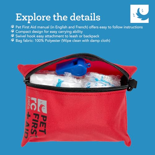 RC Pet Products Essential, Compact, Portable Pocket First Aid Kit - Thumbnail 3