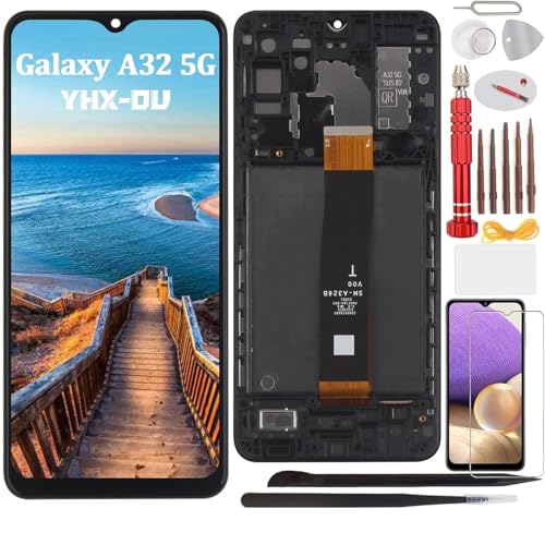 Écran LCD pour Samsung A32 5G Vitre Tactile SM-A326B Rechange Afficheur Noir 6.5"