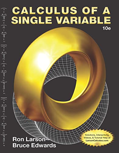 Calculus of a Single Variable