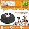 Yipetor Slow Feeder Dog Bowls for Liquid Treat, Anti-Slip【Entertained Ball-in】 Bone Broth Dog Lick Bowl, 3/4 Cup Yogurt Pup Lick Toy for Large Medium Small Breeds Dietary Supplement/Post-op Nutrition #3