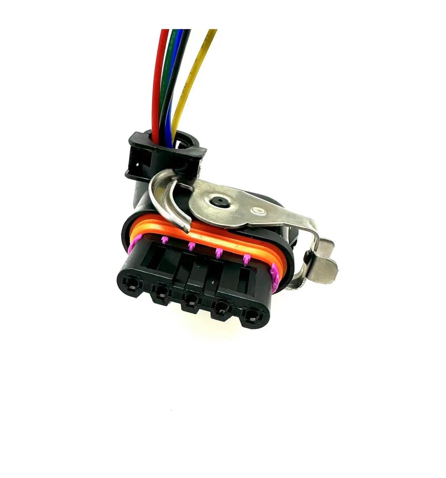 Dovlen 15Cm Wiring Harness Automotive Engine Wiring Harness Plug 5-Wire Connector Compatible For Bosch Generator Plug(15Cm Wiring Harness)