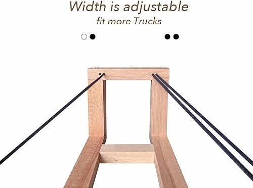 Miniatura 3 de Cuerda apretada Challenge RC Crawler Truck Escaleras y puente de cuerda Obstáculo Escala 124 118 RC Course Track (no incluye camión)