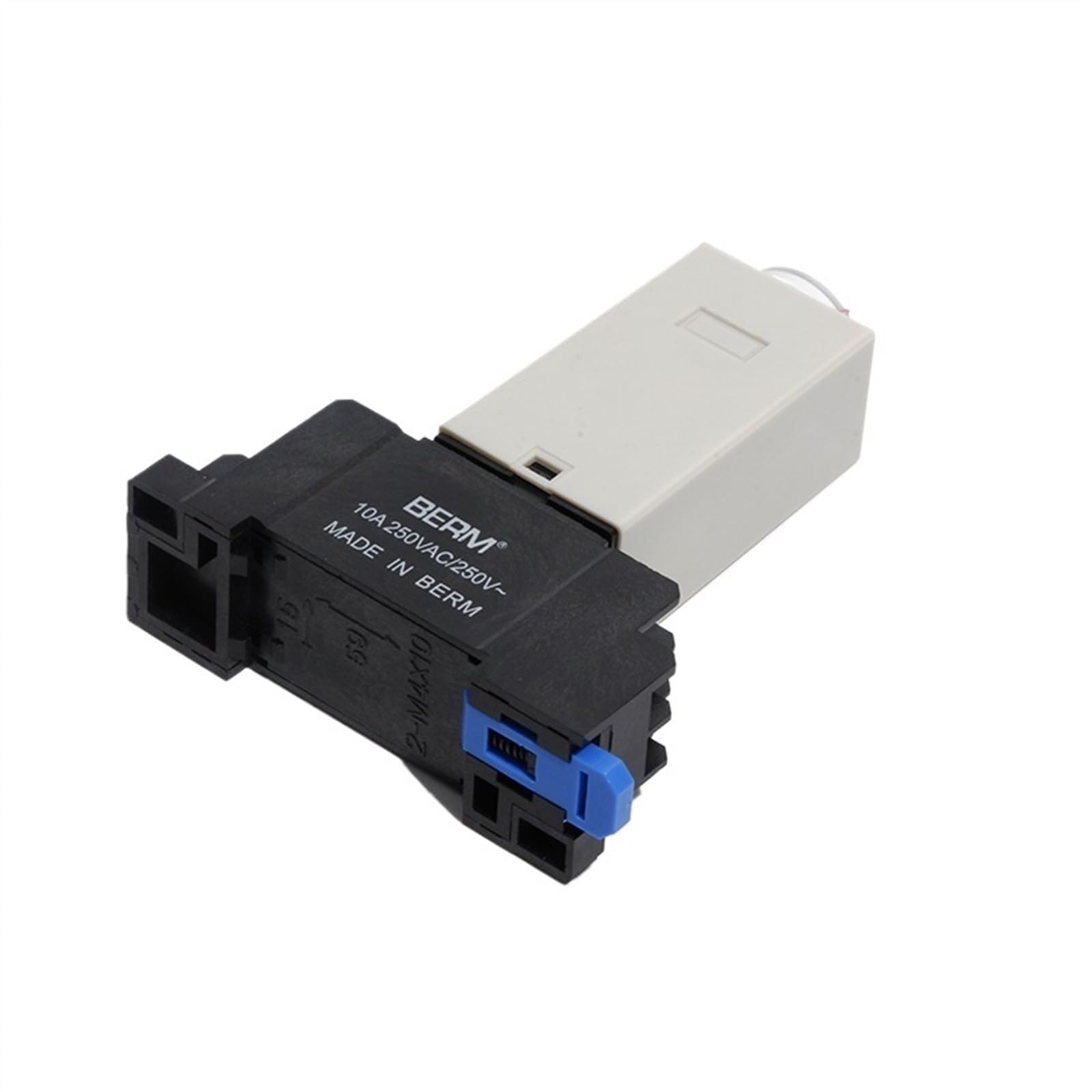 Relé de tiempo DC24V modelo H3Y-2 temporizador de retardo de apagado con base 6/10/30/60 minutos conjunto de 8 pines relé temporizador de rango con enchufe(Size:6Minutes)