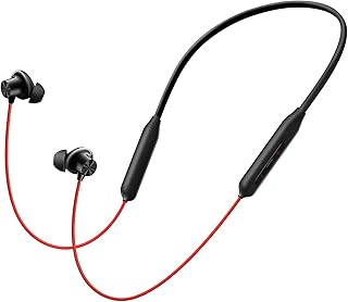 OnePlus Bullets Wireless Z3 in-Ear Neckband with 12.4mm Drivers, 3D Spatial Audio,10 mins Charge for 27 hrs Playback, AI Call Noise Cancellation, 4 EQ preset, Dynamic bass Enhancement & BT5.4