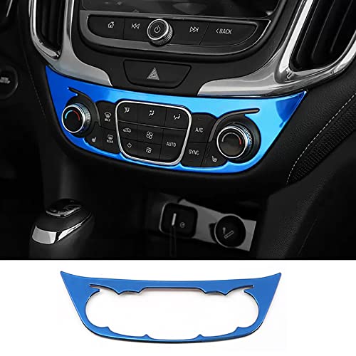 Garniture panneau de clim titane bleu TEGENT : Rénovez l'intérieur de votre Chevrolet Equinox