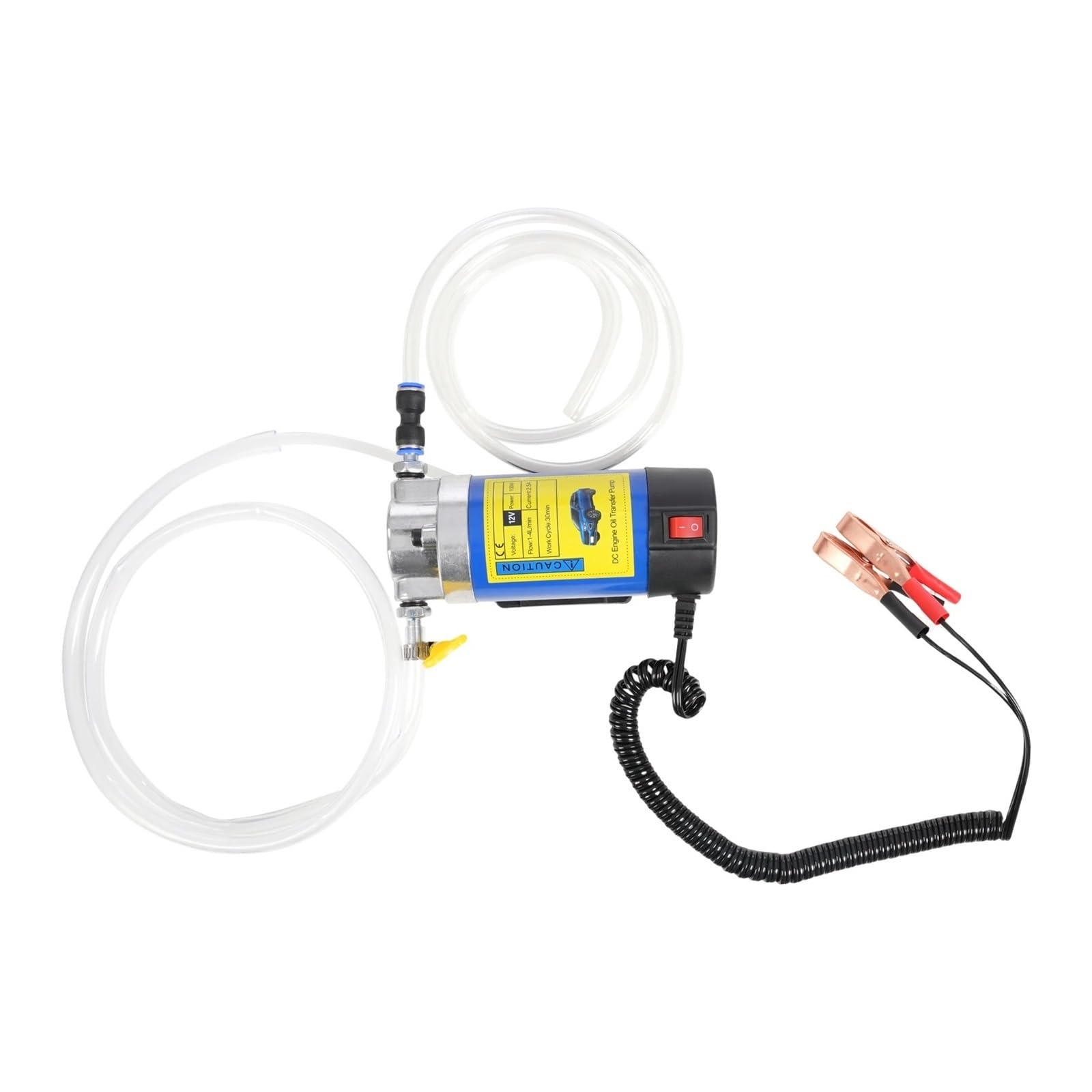 Pompa Benzina Pompa Di Estrazione Olio 12V Pompa Di Alimentazione Con 3 Tubi Trasparenti Pompa Di Trasferimento Olio Motore Per Auto Moto Per Scooter