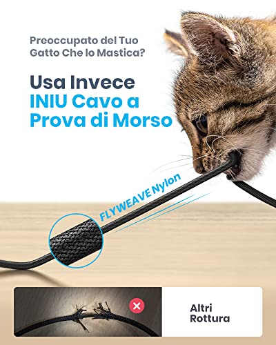 Cavo USB Type-C, INIU Cavo USB a a USB C 3.1A